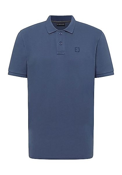 Elbsand Poloshirt Lias Herren Gerippter Flachstrickkragen, normal geschnitt günstig online kaufen