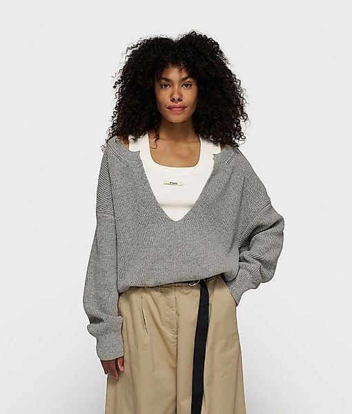 10DAYS V-Ausschnitt-Pullover günstig online kaufen