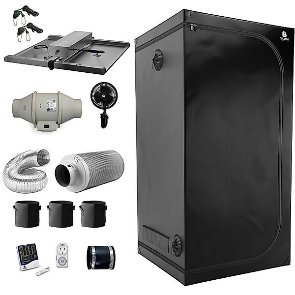 Caluma Gewächshaus Growbox Komplett Set - günstig online kaufen