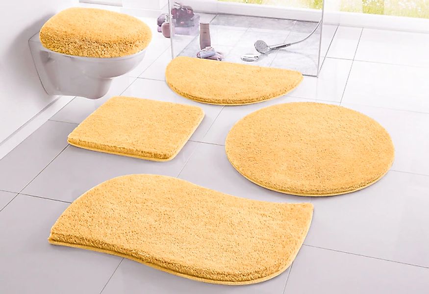 my home Badematte »Merida, Badvorleger, Badezimmer Teppich«, rutschhemmend günstig online kaufen