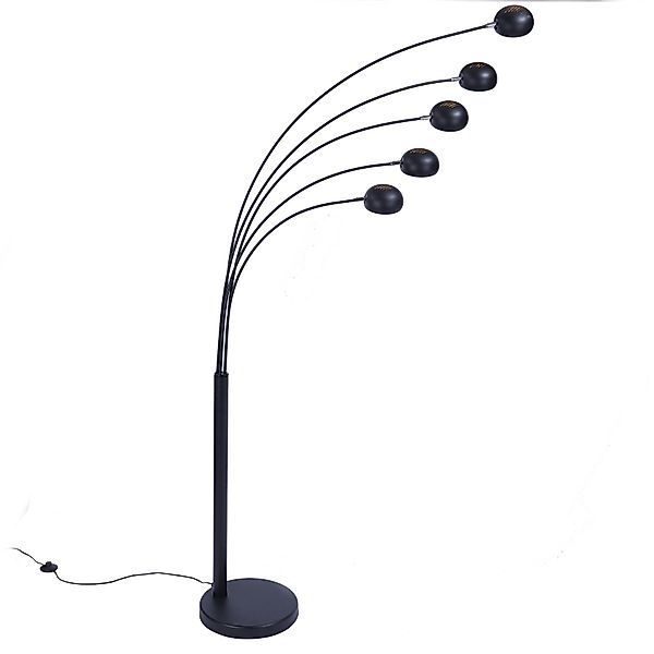 riess-ambiente Stehlampe FIVE LIGHTS 205-210cm FARBWAHL, günstig online kaufen