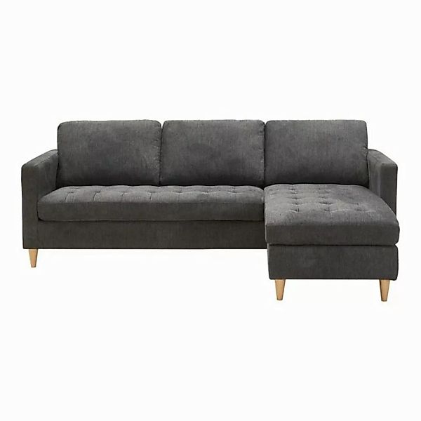 ebuy24 Sofa Firenze Chaiselongsofa dunkelgrau. günstig online kaufen