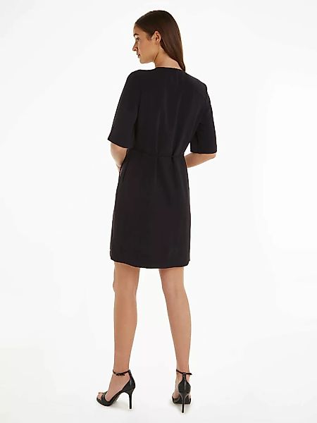 Calvin Klein Midikleid STRUCTURE TWLL MINI SHIFT DRESS günstig online kaufen
