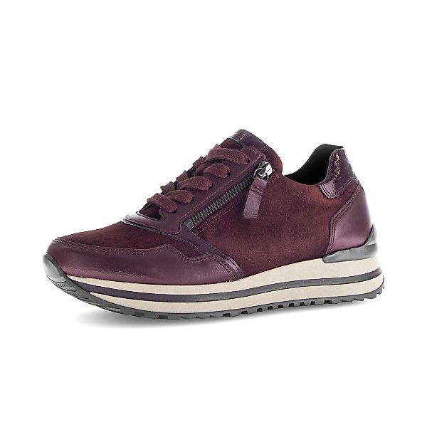 Gabor Sneaker low Materialmix Leder Sneaker günstig online kaufen