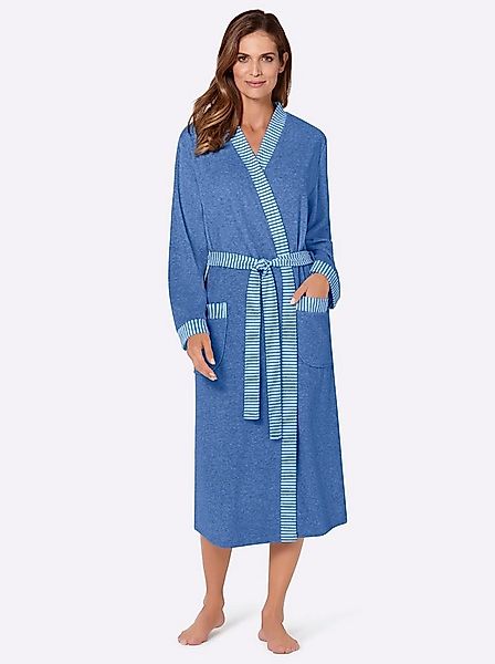 comtessa Damenbademantel Bademantel Langarm, Länge ca. 115 cm, Baumwolle günstig online kaufen