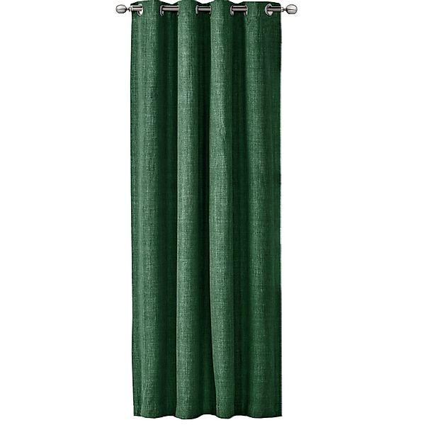 JEMIDI Gardine Vorhang blickdicht, 140x245cm, Ösen, günstig online kaufen
