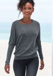 Vivance Langarmshirt mit breitem Bund aus günstig online kaufen
