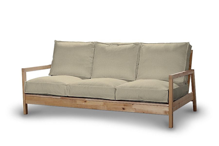 Bezug für Lillberg 3-Sitzer Sofa, olivgrün-creme, Sofahusse, Lillberg 3-Sit günstig online kaufen