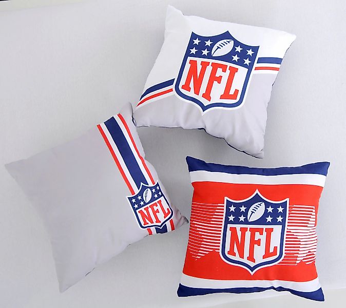 NFL Dekokissen "NFL" hochfarbig bedruckt günstig online kaufen