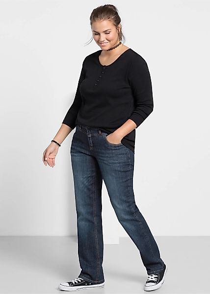 Sheego Stretch-Jeans 1 Stk. tlg. günstig online kaufen