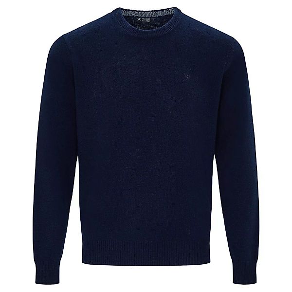 Hackett Lambswool Rundhalsausschnitt Sweater 2XL Navy günstig online kaufen