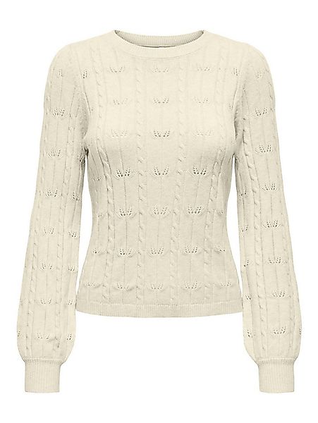 ONLY Strickpullover ONLKATIA LS STRUCTURE O-NECK PULL CC KNT günstig online kaufen