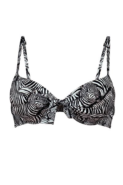 Rosa Faia Bikini-Oberteil Eleonore Zebra Love 38B mehrfarbig günstig online kaufen