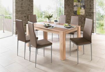 Home affaire Esszimmerstuhl "Pluto", (Set), 4 St., Kunstleder, Bezug in Kun günstig online kaufen