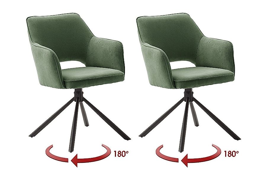 freiraum Armlehnstuhl LUZON (2-er Set), (2-er günstig online kaufen