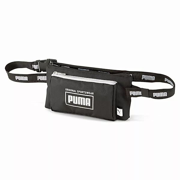 PUMA Unisex Gürteltasche - Waistbag, Puma Logo, ca. 13x26x4cm (HxBxT) Schwa günstig online kaufen