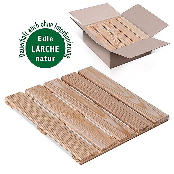 Endorphin Holzfliesen Holzfliesen aus Lärche 40x40 günstig online kaufen