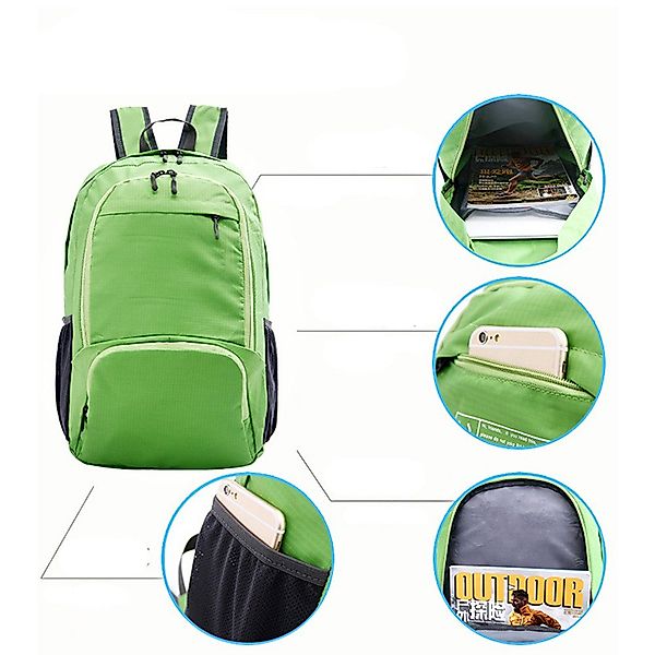 Coonoor Tagesrucksack Ultraleichter Faltbarer Rucksack Wasserfest günstig online kaufen