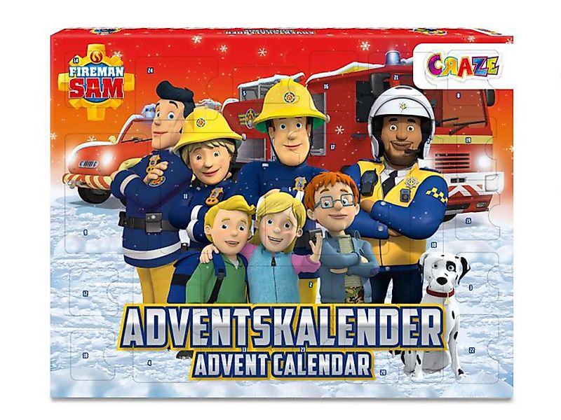 Fireman Sam Spielzeug-Adventskalender Fireman Sam Adventskalender günstig online kaufen