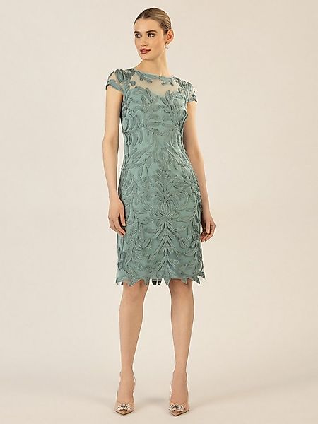 Apart Cocktailkleid aufwendig bestricktes Meshkleid günstig online kaufen