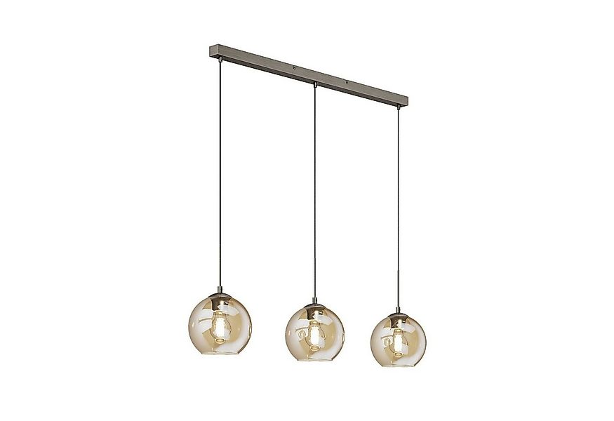 Lindby Hängeleuchte Sofian, Glas Creme IP20, 3 x 60 W günstig online kaufen