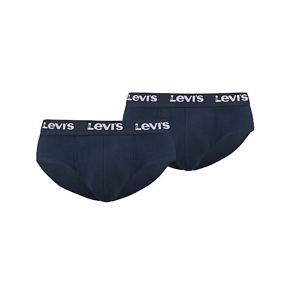 Levis Slip "LEVIS MEN REPEAT LOGO BRIEF" 2er Pack, mit Logobund, Cotton-Mix günstig online kaufen