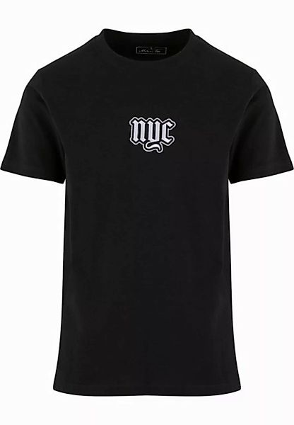 MisterTee T-Shirt MisterTee NYC Old English Wording Patch Tee (1-tlg) günstig online kaufen