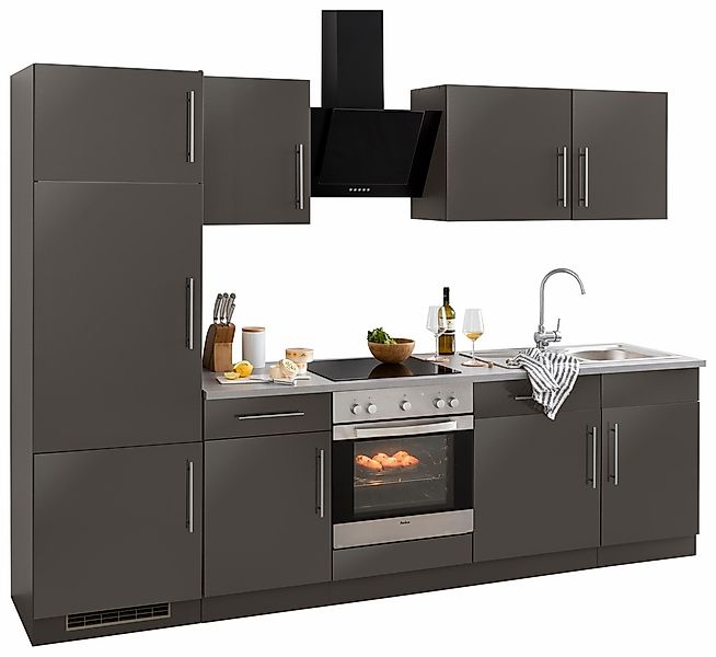 wiho Küchen Küchenzeile "Cali", ohne E-Geräte, Breite 280 cm günstig online kaufen