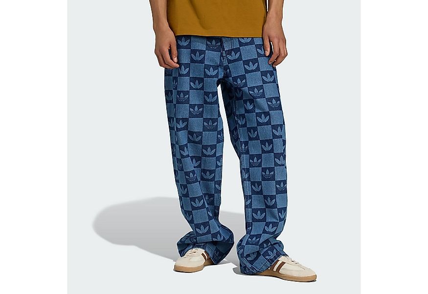 adidas Originals Laufshorts MONOGRAM ALLOVER PRINT REGULAR JEANS (1-tlg) günstig online kaufen