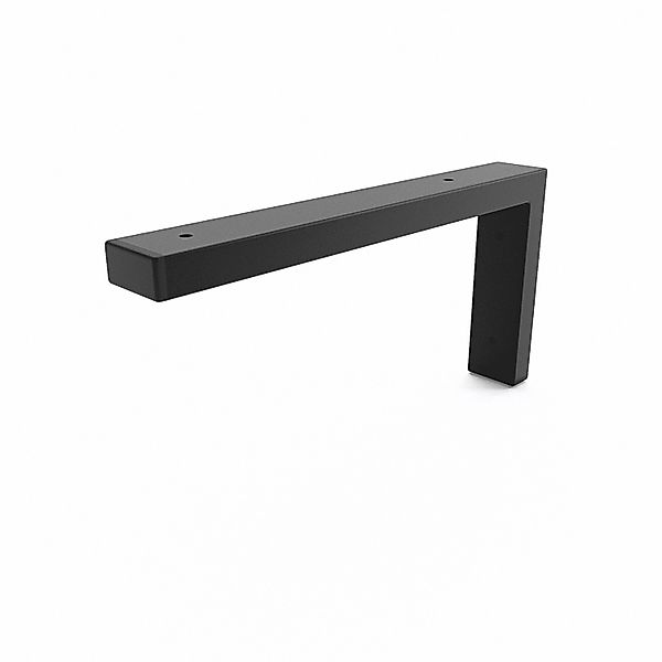 HEVVA Waschtischhalterung MAIN 30 cm Tief 1 Halter Schwarz günstig online kaufen