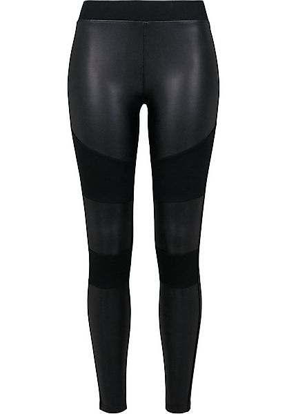 URBAN CLASSICS Leggings Urban Classics Damen Ladies Fake Leather Tech Leggi günstig online kaufen