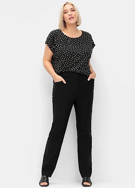 Sheego Kurzarmshirt "Kurzarmshirt" 1 Stk. günstig online kaufen