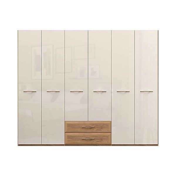 Home affaire Kleiderschrank »Gala, beige hochglänzend UV lackiert, kratzfes günstig online kaufen