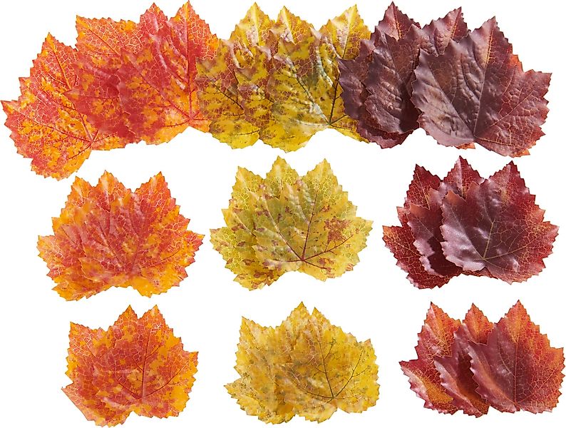 Kunstblume Herbst-Laub, DPI, 27 Blätter, sortiert günstig online kaufen