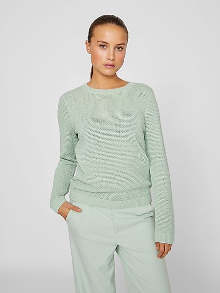 Vila Rundhalspullover VIDALO O-NECK L/S KNIT günstig online kaufen