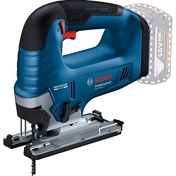Bosch Professional Akku-Stichsäge »GST 18V-125 B«, in L-BOXX 136, ohne Akku günstig online kaufen
