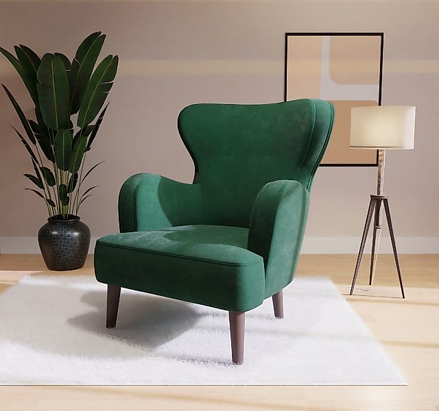 Home affaire Sessel SICILIA, moderner Ohrensessel günstig online kaufen