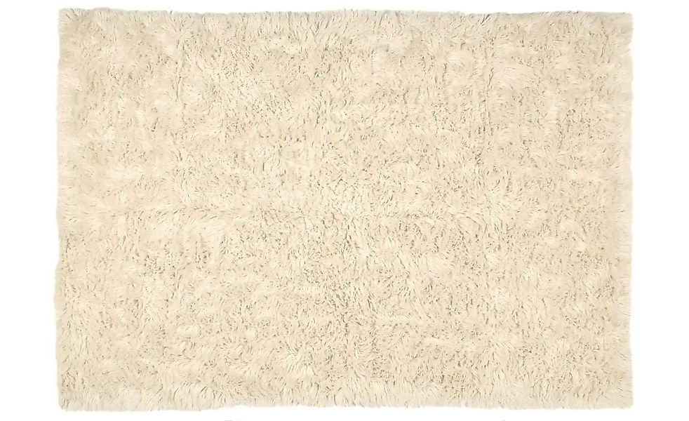 THEKO Flokati Wollteppich  Flokos ¦ beige ¦ Wolle ¦ Maße (cm): B: 120 H: 4 günstig online kaufen