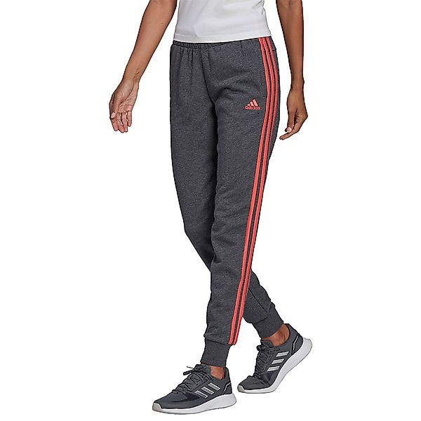 Adidas 3 Stripes Ft Hose M Dark Grey Heather / Semi Turbo günstig online kaufen