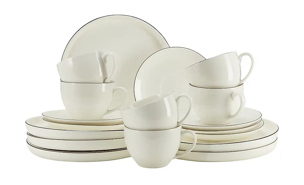 Peill+Putzler Kaffeeservice  Bologna nuovo ¦ weiß ¦ Porzellan ¦ Maße (cm): günstig online kaufen