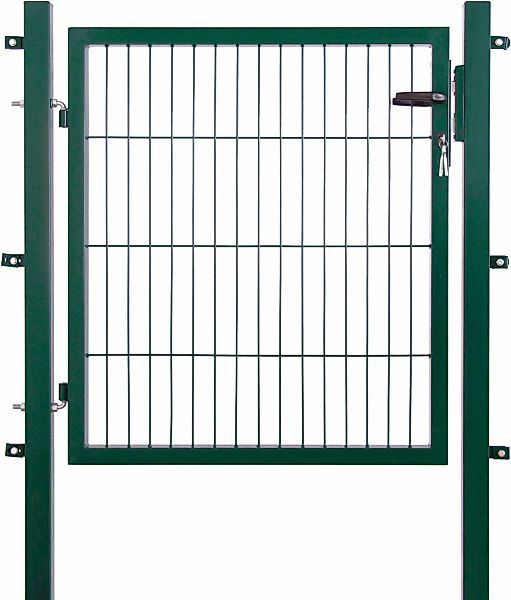 GARDEN N MORE Zauneinzeltür "Einzeltor Excellent", (Set), 83 cm hoch, grün günstig online kaufen