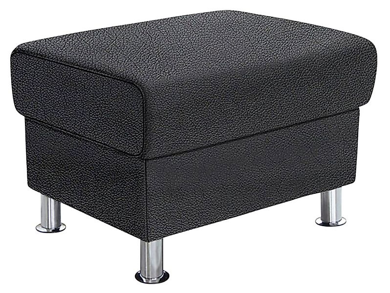 TRENDMANUFAKTUR Hocker »Rondo, Polsterhocker zur Serie, Breite 67 cm, Füße günstig online kaufen