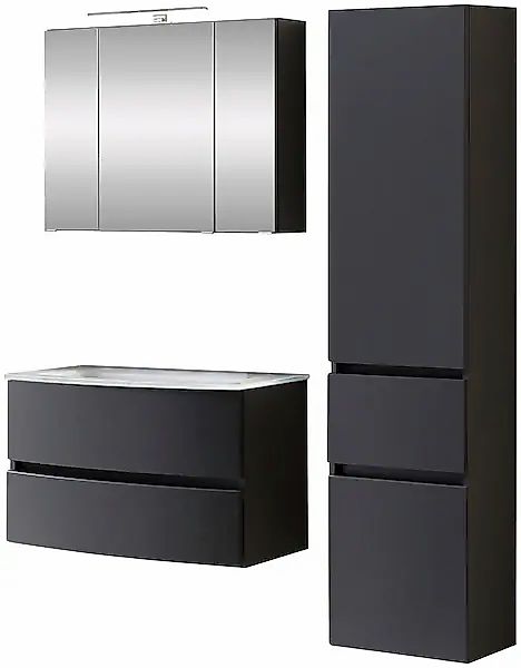 welltime Badezimmer-Set »Kaunas« Set, 3 Stk. tlg. günstig online kaufen