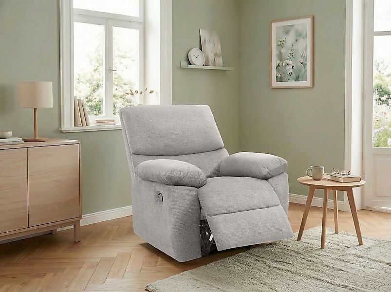 Home affaire Relaxsessel "LANNOY, TV-Sessel, elektr. o. manuelle Relaxfunkt günstig online kaufen