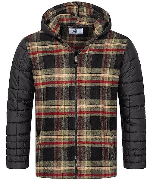 Rock Creek Steppjacke Herren Flanelljacke mit Kapuze H-265 günstig online kaufen