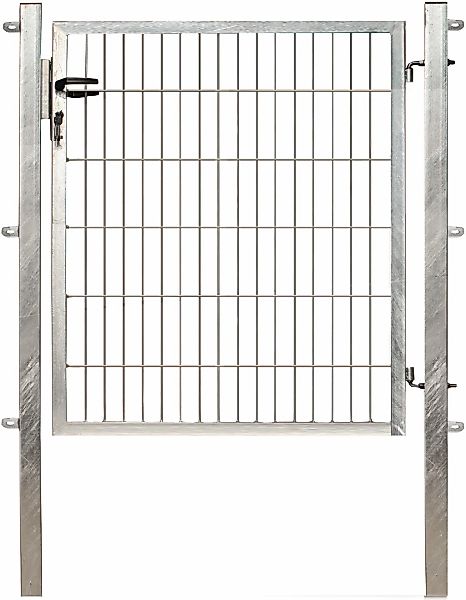 GARDEN N MORE Zauneinzeltür "Einzeltor Excellent" 123 cm hoch, feuerverzink günstig online kaufen