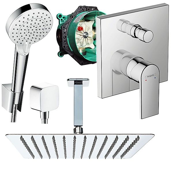 Hansgrohe und Jowi Duscharmatur Vernis Shape, günstig online kaufen