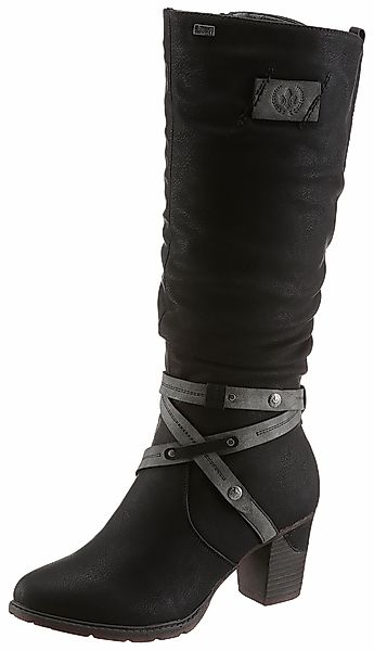 Rieker Winterstiefel, Blockabsatz, Rieker TEX-Membran, mit günstig online kaufen