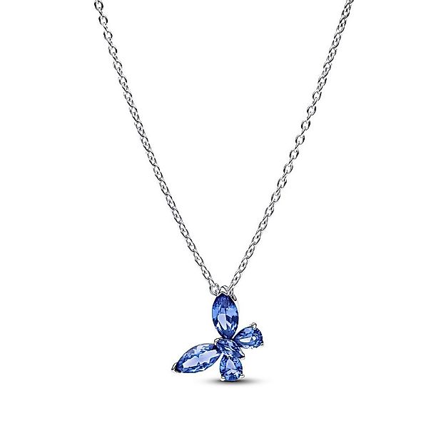 Pandora Kette mit Anhänger 394232C01-45, blauer Schmetterling günstig online kaufen