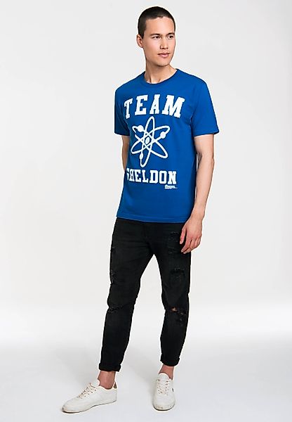 LOGOSHIRT T-Shirt "Team Sheldon", mit großem Frontprint günstig online kaufen